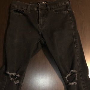 Black holister pants